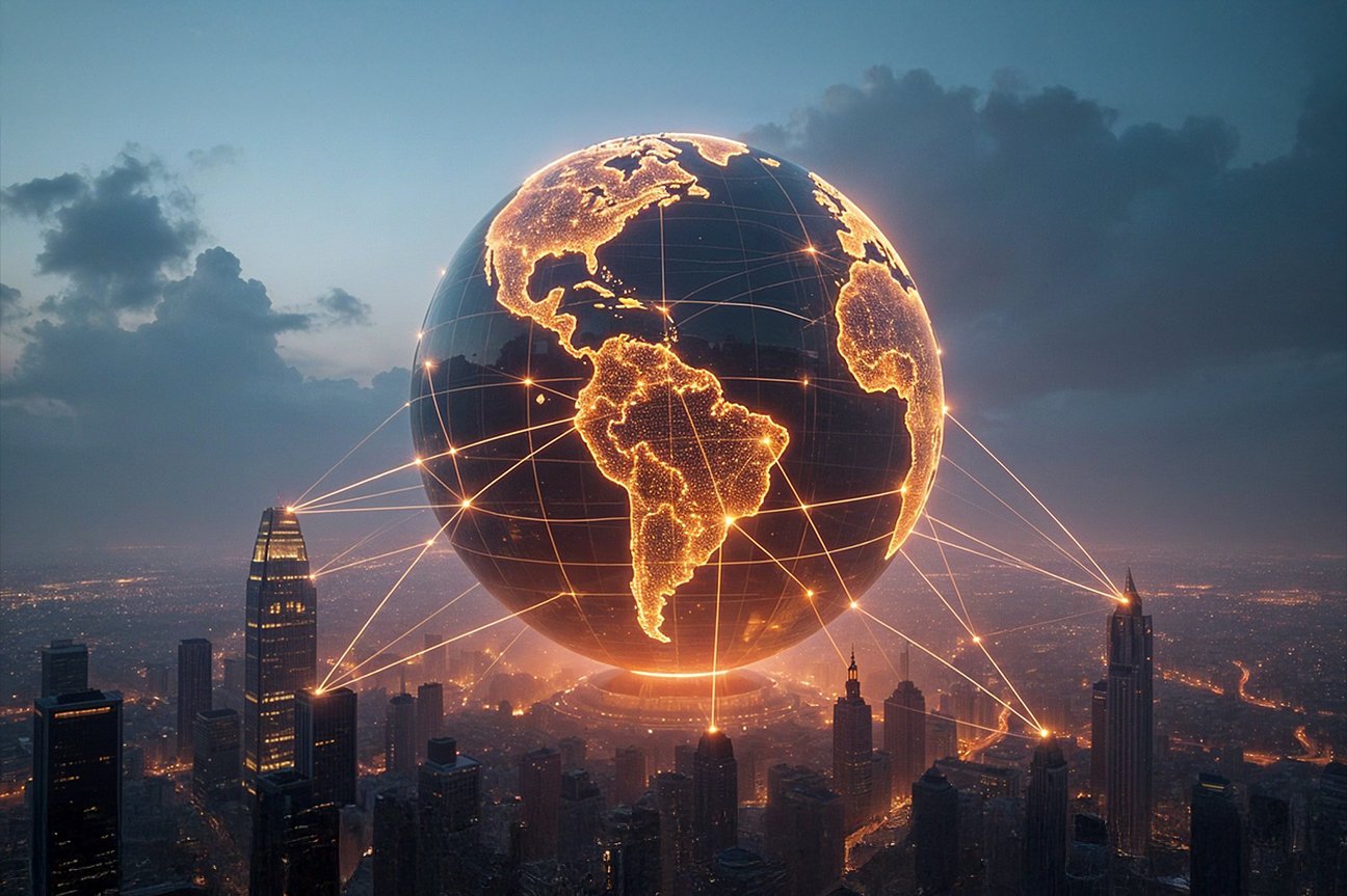 A professional man standing in front of an easel presenting to people who are seated. 